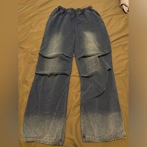 Vintage easy parachute denim jean pant